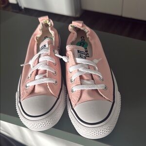 Converse Blush Pink Canvas Sneakers